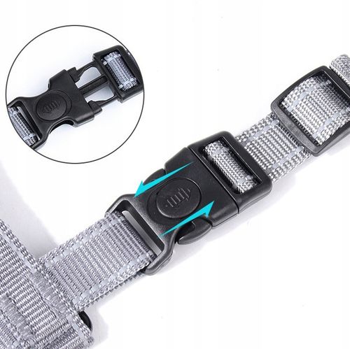 SZELKI DLA DUŻEGO PSA BEZUCISKOWE REGULOWANE SPACEROWE ODBLASKOWE GUARD XL na Arena.pl