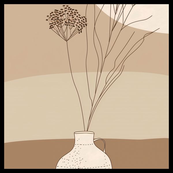 Plakat 40x40cm Kojący Wazon zdjęcie 2