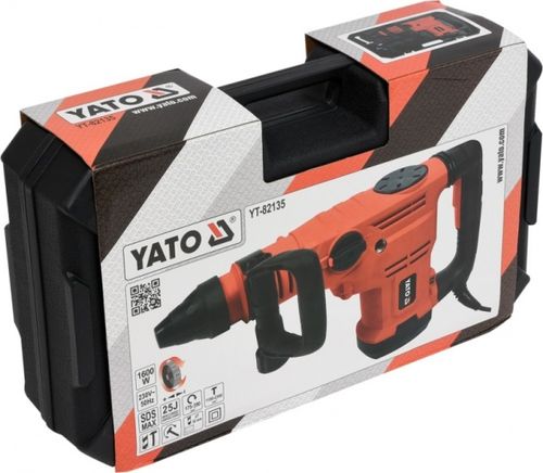 YATO MŁOT UDAROWY OBROTOWY 1600W SDS-MAX MŁOTOWIERTARKA 25J YT-82135 na Arena.pl