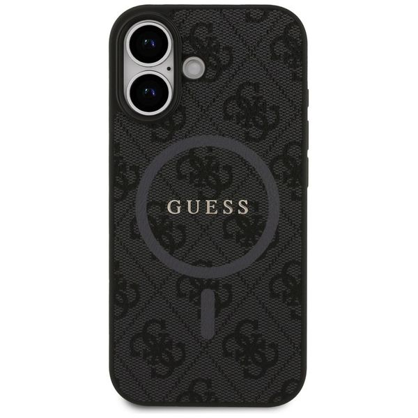 Etui Guess 4G Ring Classic Logo MagSafe do iPhone 17 czarny zdjęcie 3