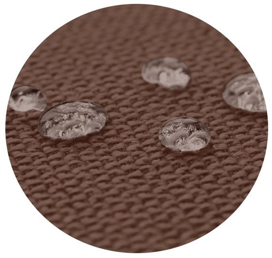 Poduszka ogrodowa 120x60x50 cm + 2 poduszki na ławkę huśtawkę brązowa zdjęcie 6