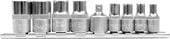 klucze nasadowe torx e5-e16 zestaw 9-sztukowy - yt-0520