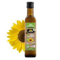 Olej słonecznikowy tłoczony na zimno BIO 500ml - BIG NATURE