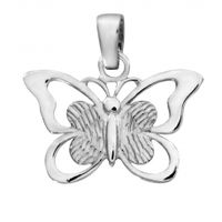 SREBRNY WISIOREK MOTYLEK SREBRO PRÓBY 925
