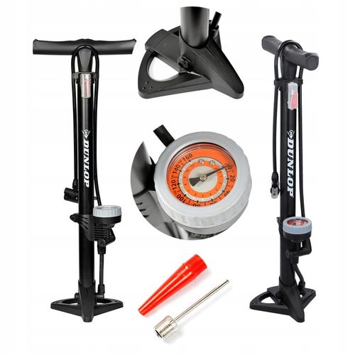 STACJONARNA POMPKA ROWEROWA Z MANOMETREM PODŁOGOWA na Arena.pl