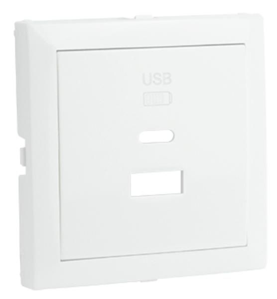 Efapel Logus90 element centralny do gniazda podw.usb biały 90674 TBR zdjęcie 1