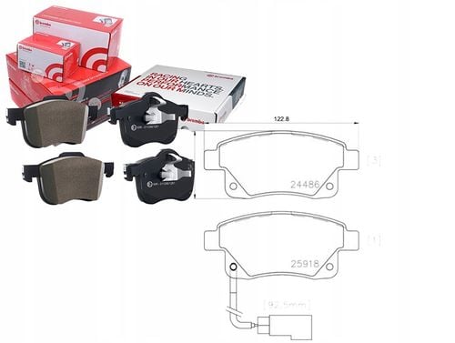 KLOCKI HAM TYL FORD TRANSIT 06- BREMBO na Arena.pl