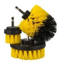 Szczotki czyszczące zakładane na wkrętarkę wiertarkę 3 sztuki