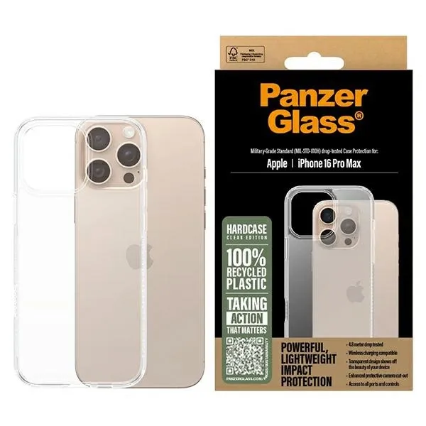 Etui PanzerGlass HardCase na iPhone 16 Pro Max - przezroczyste zdjęcie 1
