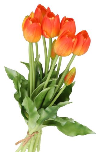 TULIPANY BUKIET TULIPANÓW GUMOWANE GUMOWE SILIKONOWE JAK ŻYWE na Arena.pl