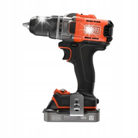 Wkrętarka Black+Decker zasilanie akumulatorowe 18 V BCD382D1XC