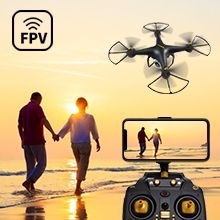 Dron JJRC H68 czarny na Arena.pl