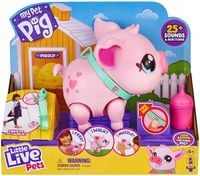 Cobi Little Live Pets 26366 Interaktywna różowa świnka