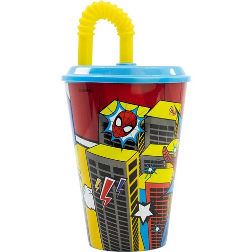 Kubek ze Słomką Spider-Man CZ11366 430 ml na Arena.pl