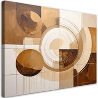 Obraz do salonu sypialni kuchni, Abstrakcyjne koła kształty 60x40