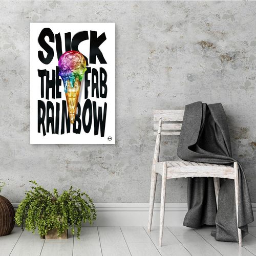 Deco Panel, Tęczowe lody 40x60 na Arena.pl