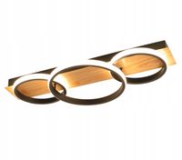 Lampa sufitowa SOLO III PLAFON ring żyrandol okrąg LED czarny