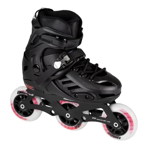 Rolki Powerslide Khaan Junior Pro Adj. Black 31-34 zdjęcie 3
