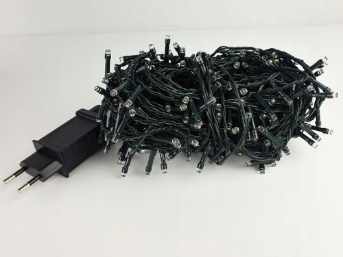 LAMPKI CHOINKOWE 400 LED BIAŁE BIAŁY ATEST CHOINKA na Arena.pl