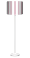 Lampa stojąca MAXI - Różowe pasy (pion)