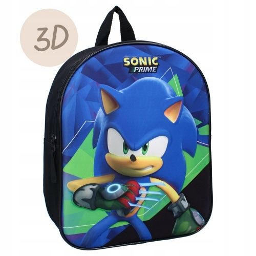 Mały Plecak 3D, Sonic, Dziki zdjęcie 3