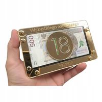 PUDELKO NA PIENIADZĘ KOPERTA URODZINOWA PREZENT NA 18 URODZINY RÓŻNE