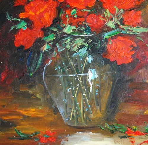 Czerwone róże (50x60cm) na Arena.pl