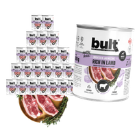 BULT mokra karma dla psa Jagnięcina puszka 24x800g