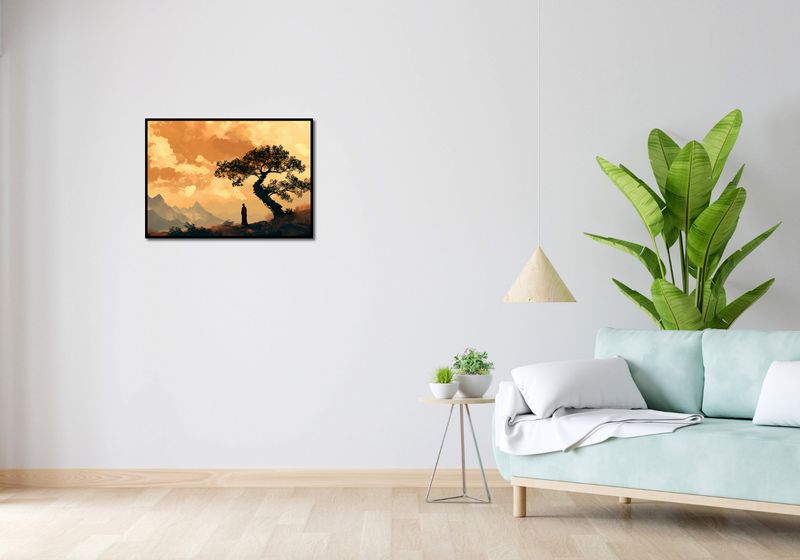 Plakat 70x50cm Zen zdjęcie 4