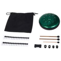 Stalowy Bęben Językowy Thomann Tongue Drum 6" Lotus D-Dur 11 Tonów Komplet