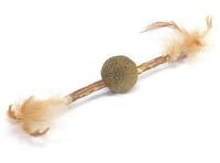 Pobudzająca zabawka dla kota - Camon Toy Matatabi z piłką i kocimiętką 30cm