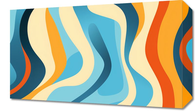 Obraz 50x30cm Tańczące Fale zdjęcie 1