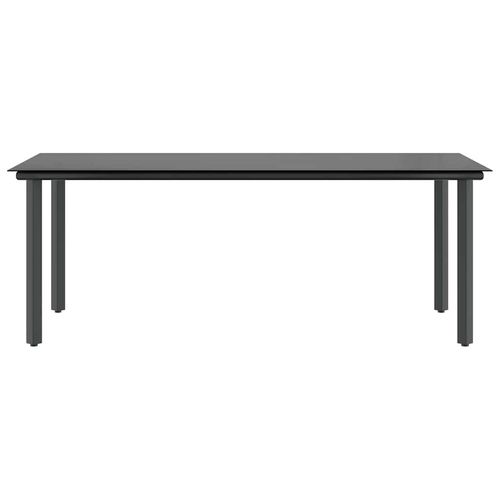 7-częściowy zestaw ogrodowy poduszkami brązowy polirattan szkło na Arena.pl