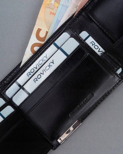 mały, skórzany portfel męski - ronaldo na Arena.pl