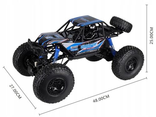 SAMOCHÓD ZDALNIE STEROWANY CRAWLER WIELKI 48CM TERENOWY 4X4 PILOT AUTO RC na Arena.pl