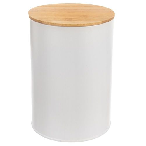 Pojemnik kuchenny z uszczelką zamykany metalowy / puszka WHITELINE 800 ml na Arena.pl