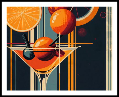 Plakat 76x60,5cm Koktajl w Stylu na Arena.pl