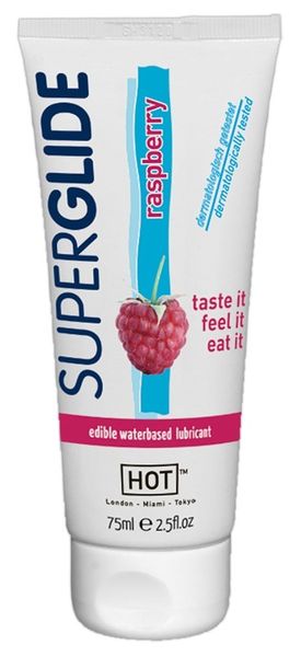 SUPERGLIDE RASPBERRY Liquid Lubrykant malinowy 75 ml zdjęcie 1