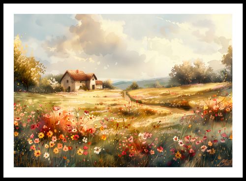 Plakat 66,5x46,5cm Sielski Domek na Arena.pl