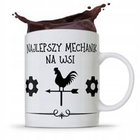 Kubek Prezent Dla Mechanika Najlepszy Na Wsi Z Nadrukiem Ze Zdjęciem