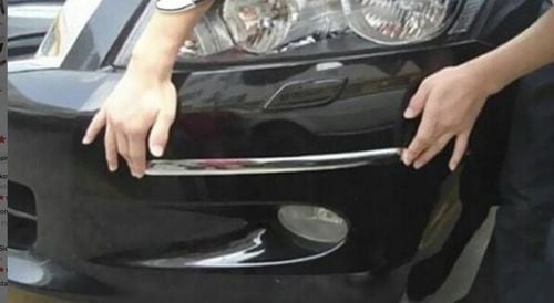 Dacia Sandero III Hatchback 20-25 - Listwy Odbojniki / Ochraniacz Zderzaka na Arena.pl