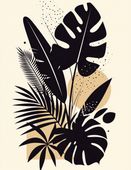 Plakat 50x65cm Tropikalny Raj