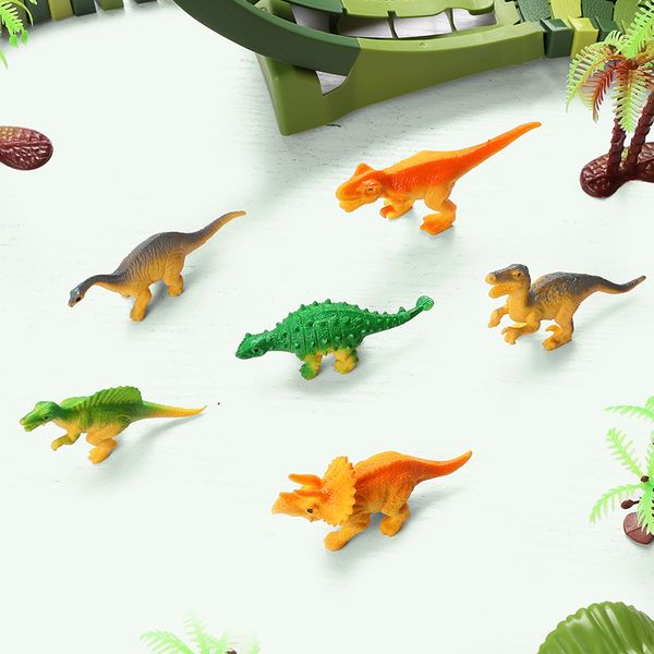 Mega Tor Wyścigowy Dinozaur Park Magic Track 260 elementów zdjęcie 11