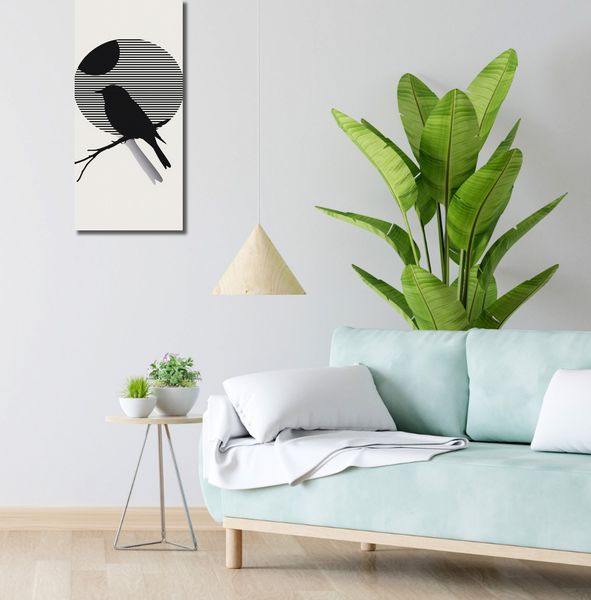 Obraz 30x70cm Kontrast Smukłości zdjęcie 2