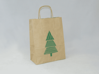 Torby świąteczne 24 x 11 x 32 cm choinka