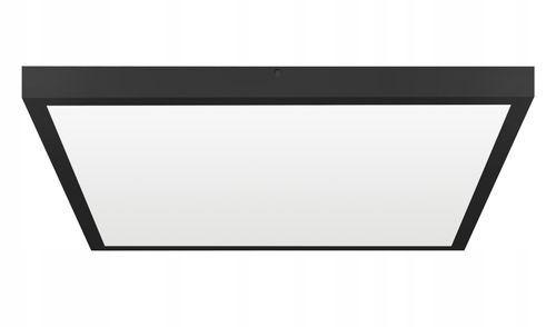 Plafon Interlook 60 x 60 cm czarny na Arena.pl