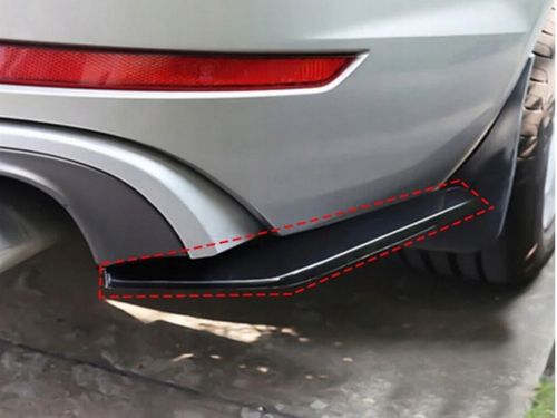 2x SPLITTER DOKŁADKA LISTWA ZDERZAKA TYLNEGO Tył UNIWERSALNE Tuning POŁYSK! na Arena.pl