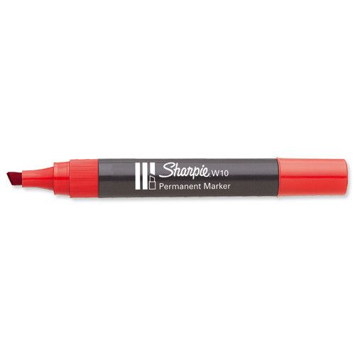 MARKER ŚCIĘTY CZERWONY W10 1.5-5.0MM na Arena.pl