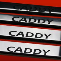 Listwa progowa VOLKSWAGEN CADDY MK3 2K Stal nierdzewna 304 połysk 4szt