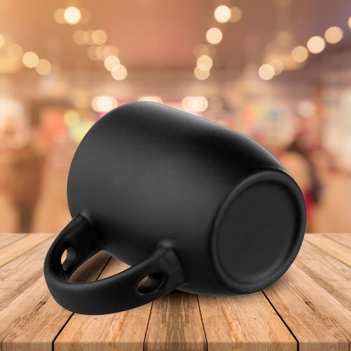 Kubek magiczny żółtym wnętrzem i z łyżeczką z Twoim nadrukiem na Arena.pl